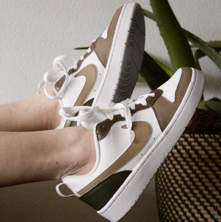 Nike Air Force 1 Low Beige Sneakers